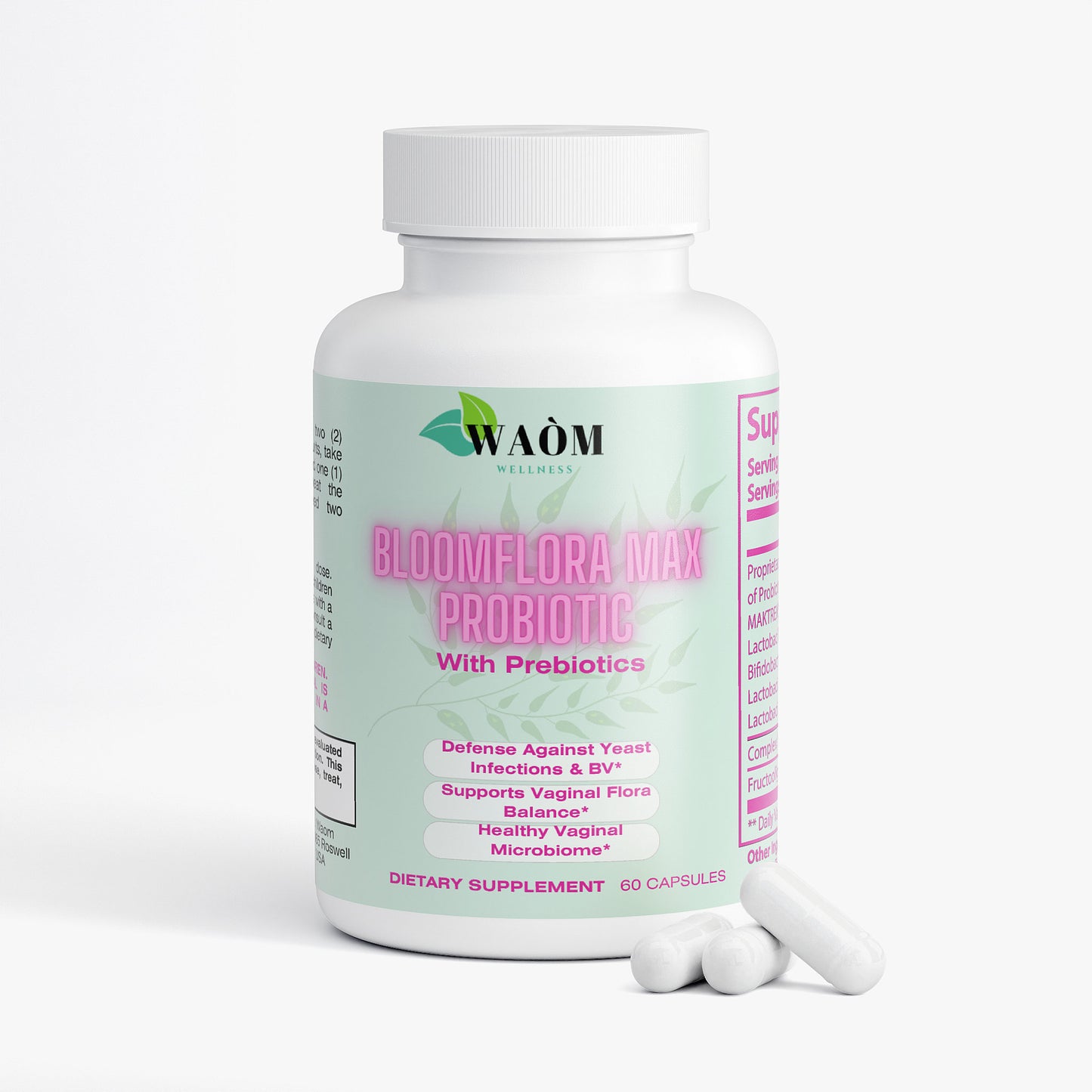 BLOOMFLORA MAX Probiotic with Prebiotics
