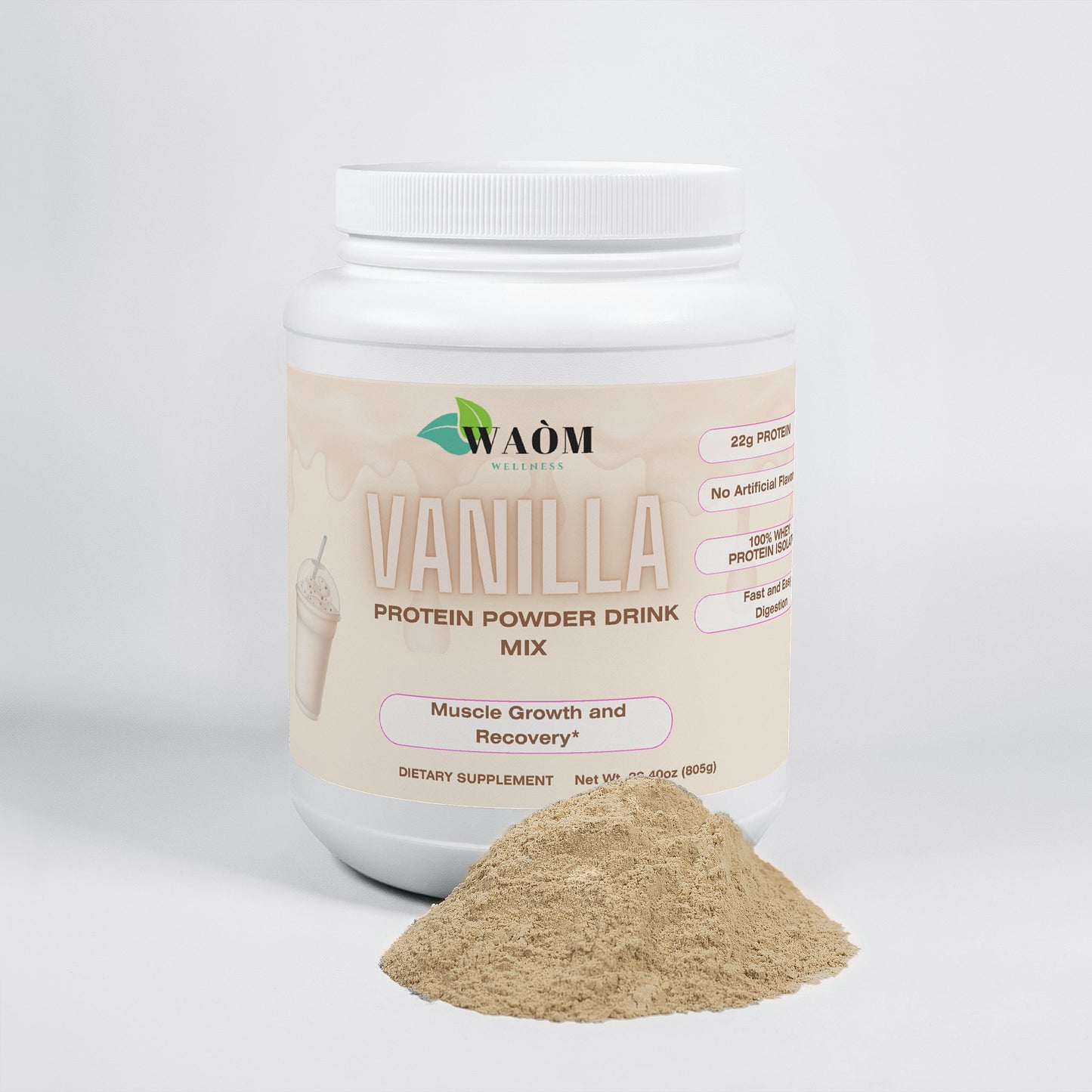Advanced 100% Whey Protein Isolate (Vanilla)