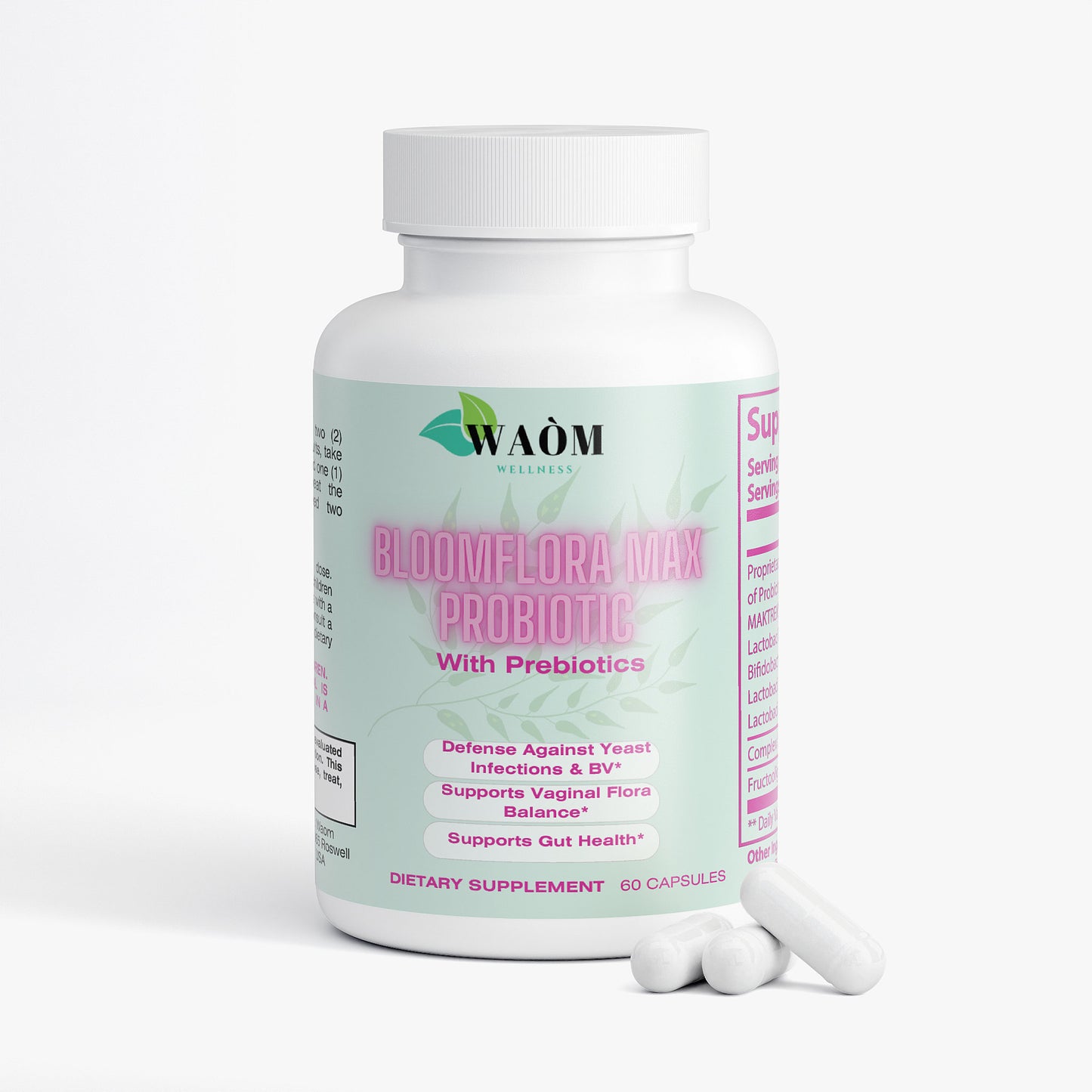 BLOOMFLORA MAX Probiotic with Prebiotics