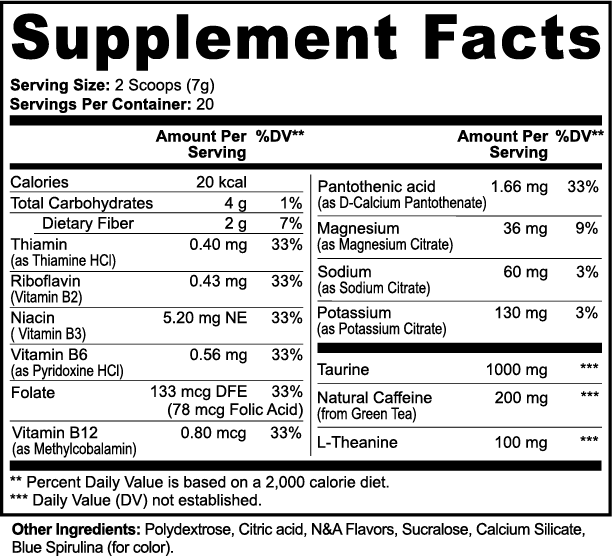 HER Energy Powder (Cotton Candy)