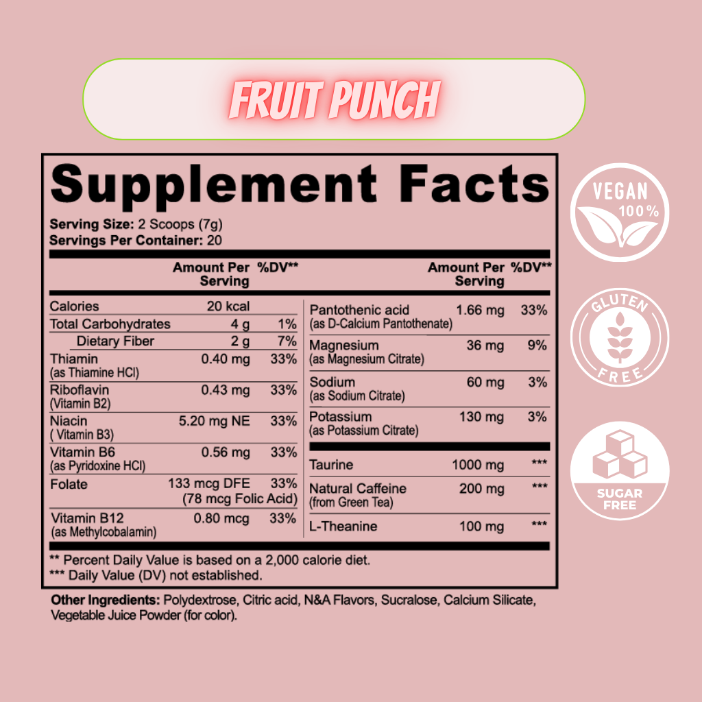 HER Energy Powder (Fruit Punch)