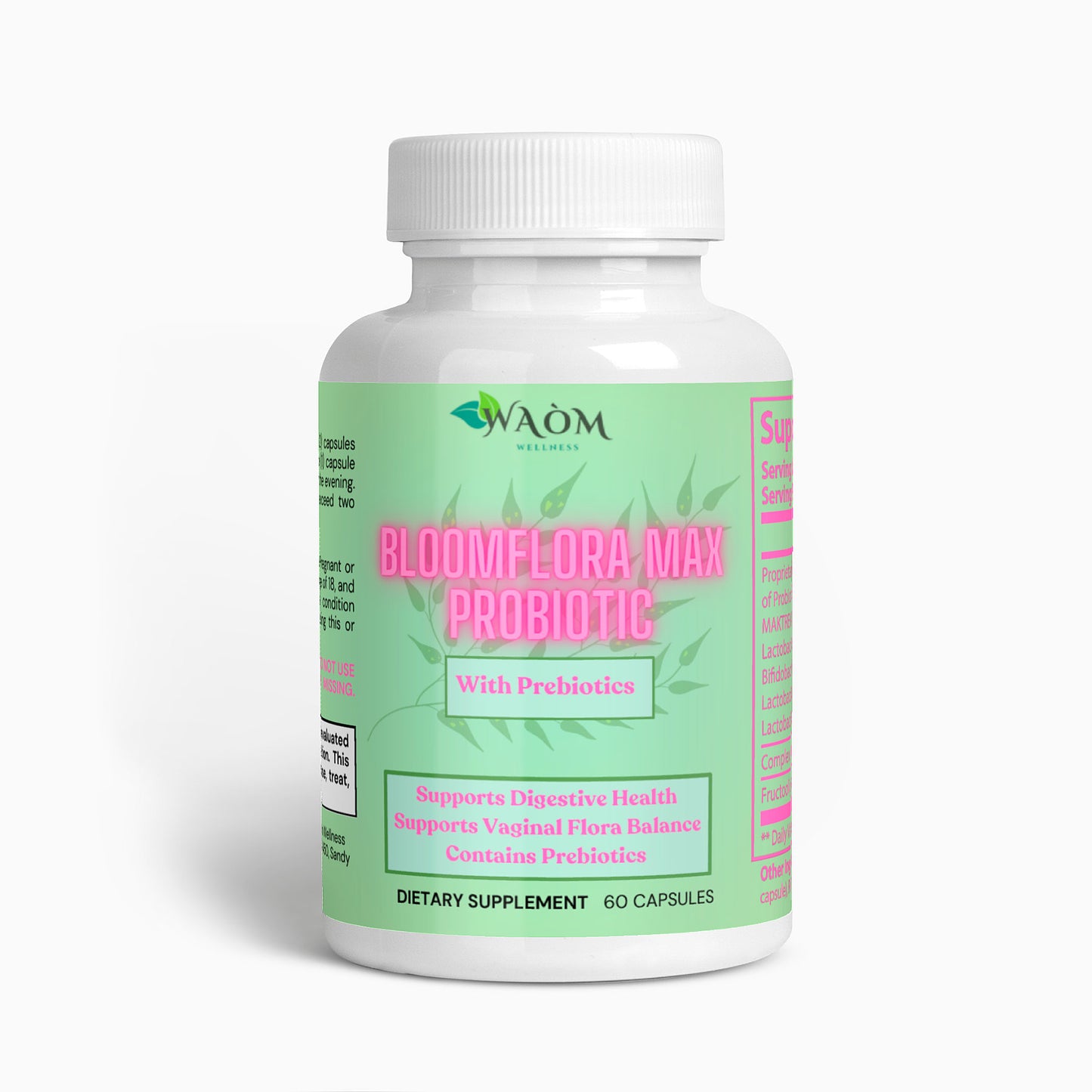 BLOOMFLORA MAX Probiotic with Prebiotics