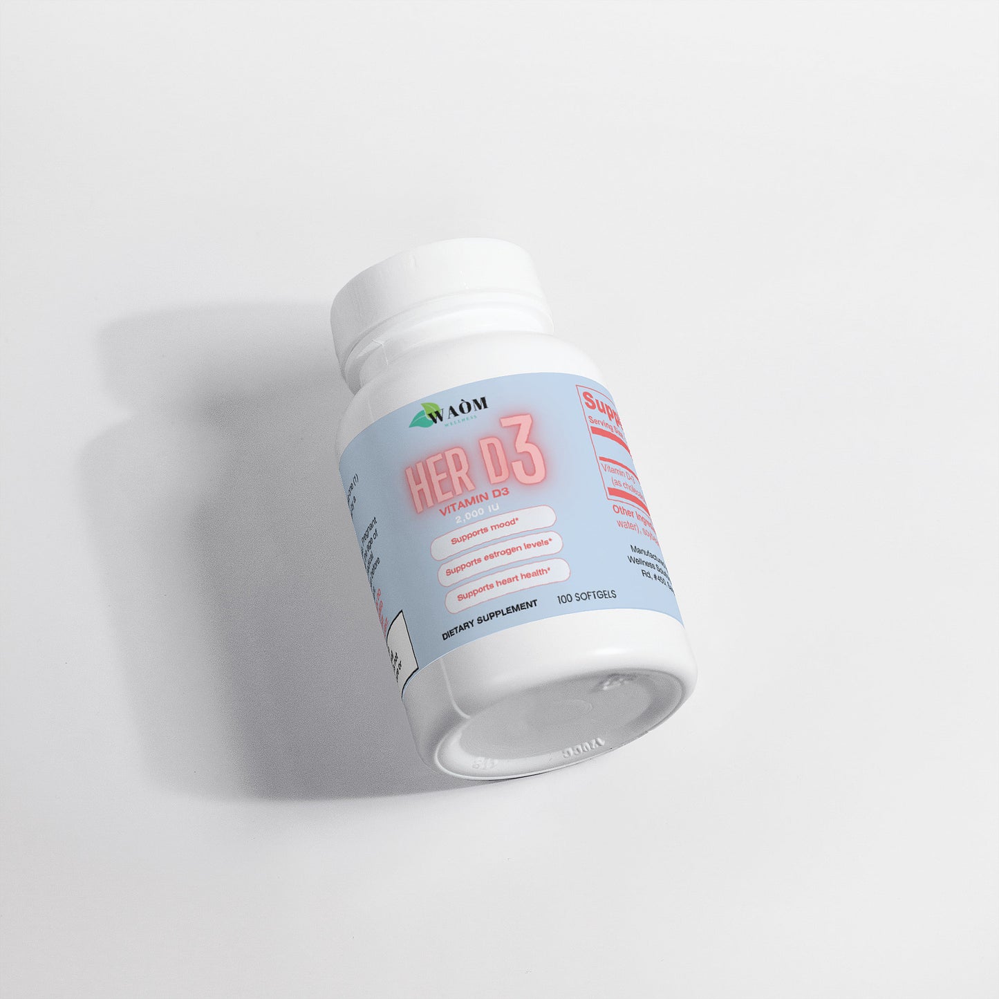HER D3 2,000 IU