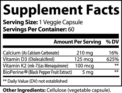 Vitamin K2 + D3