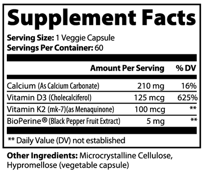Vitamin K2 + D3