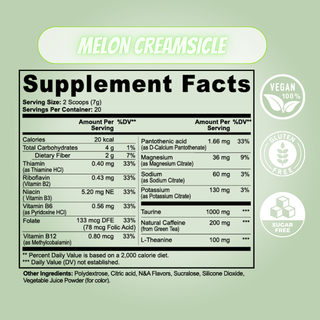 HER Energy Powder (Melon Creamsicle)