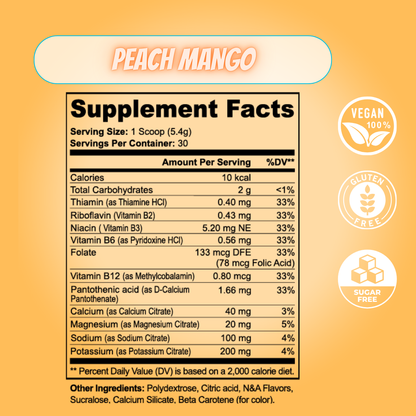 HER Hydration Powder (Peach Mango)